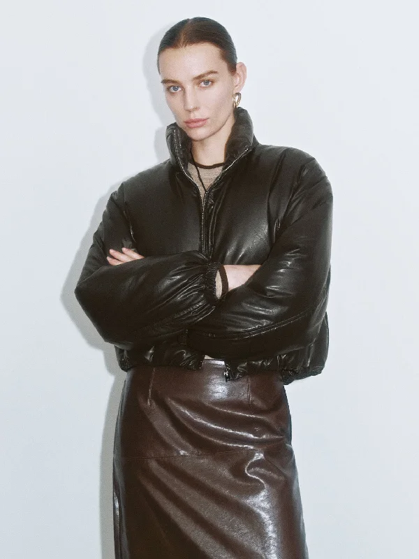 Buy More, Save More Leather Down Outerwear