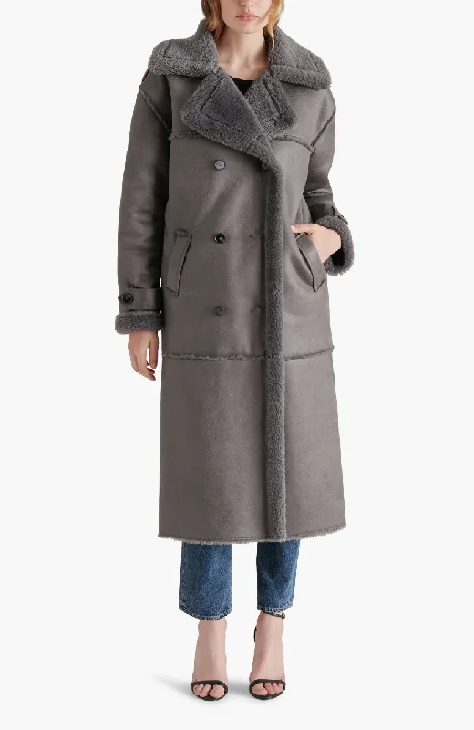 Limited Availability Eiffel Faux Shearling Coat