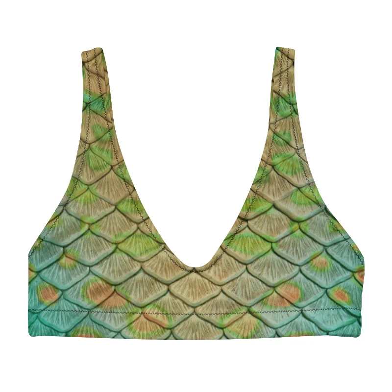 Super Sale Pumpkinseed Recycled Padded Bikini Top