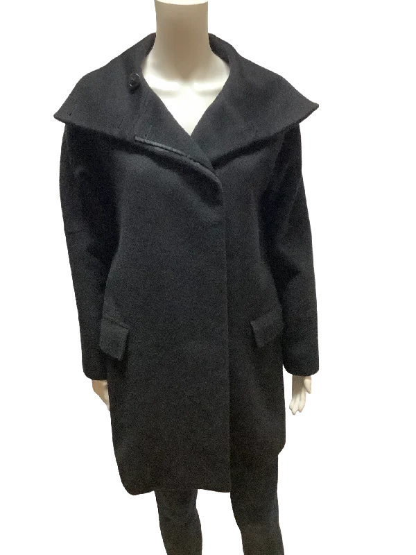 Price Slash Max Mara Black Camel Hair Coat Size 4