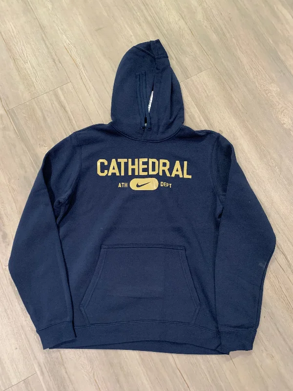 New Arrival Nike Navy Athletic Department Hoodie Sweatshirt