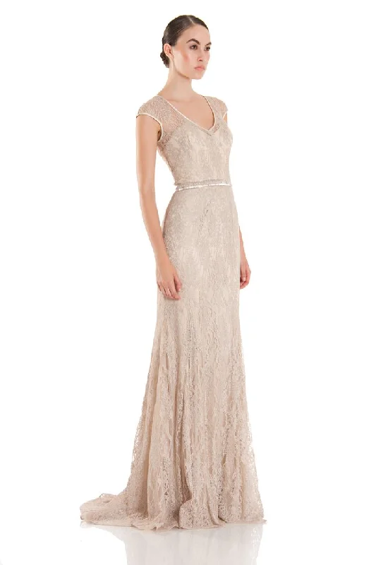 Lowest Price Other Theia cap sleeve gown