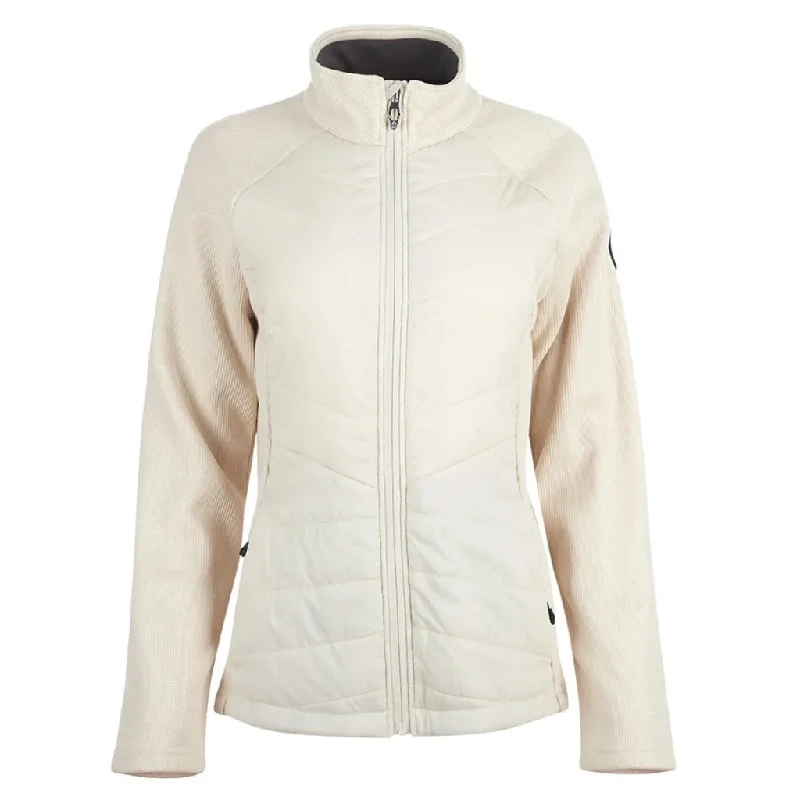 Limited Time Discount New Women's Spyder Nova Full-Zip Hybrid Jacket - Moonbeam Size L MSP$149