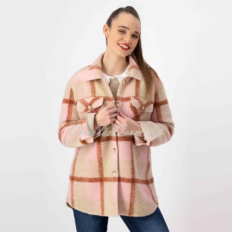 Markdown Madness Just White Shirt Jacket – Style J1048