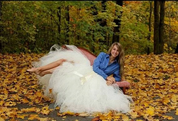 Price Cut Other Brand New Custom Tulle Skirt - Size Small