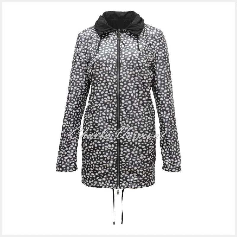 Bargain Prices Barbara Lebek Reversible Jacket with Hood - Style 50040002-19