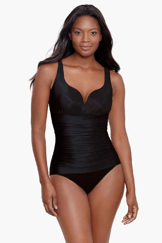 Super Sale Rock Solid Cherie One Piece Swimsuit