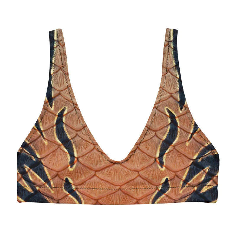 Massive Deals Dark Harvest Recycled Padded Bikini Top