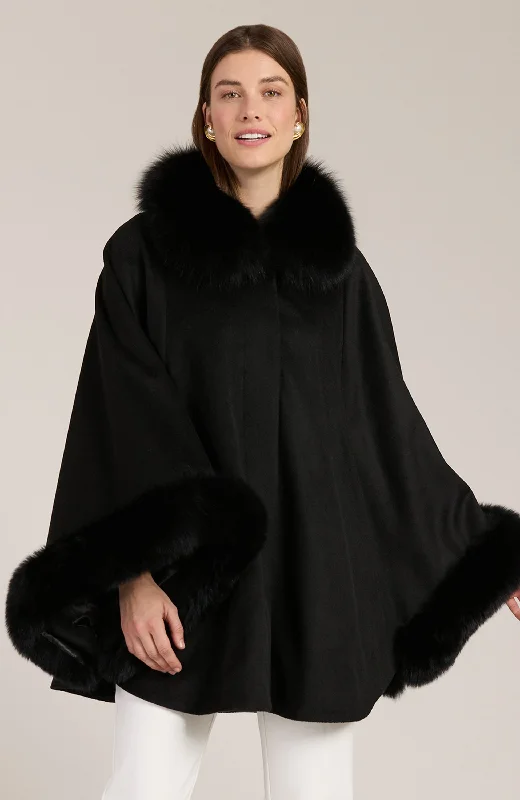 Unmissable Offer Cali Cape Coat - Black