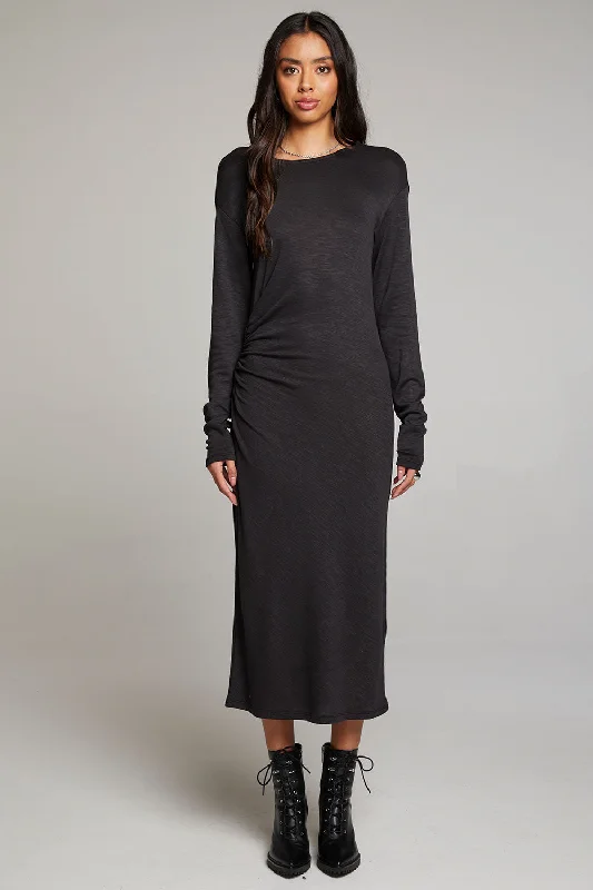 Special Price Memory Licorice Midi Dress