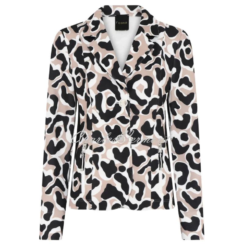 Deal Dash I'cona Animal Print Blazer Jacket - Style 67191-60173-140