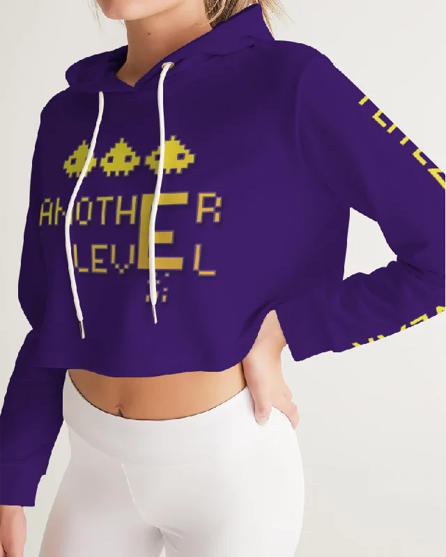 Exclusive Savings PURPLE FLITE Women's Cropped Hoodie