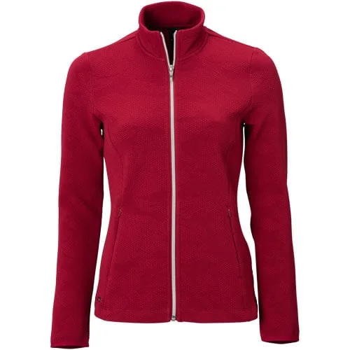 Members Only New Nivo Sport Women's Indie Maroon Full Zip Golf Jacket Size M MSP$144