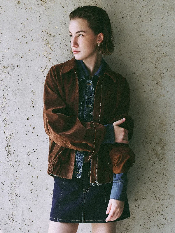 Weekend Deal Corduroy Cropped Jackets