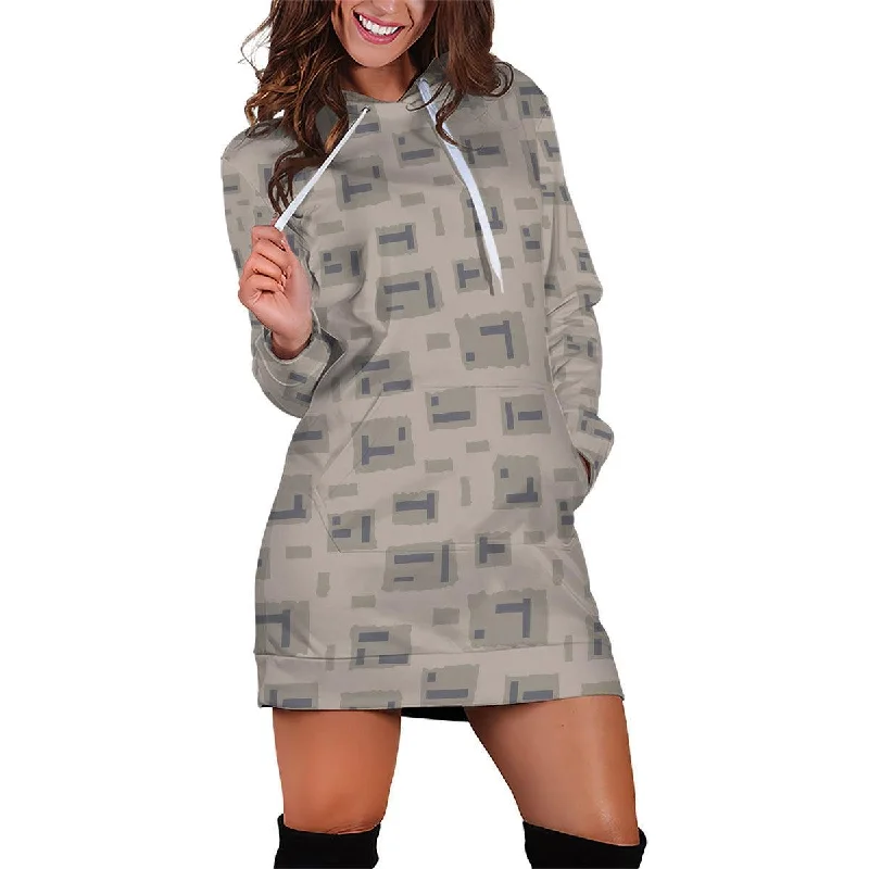 Shop and Save American Desert T-Block Camo Dress Hoodie