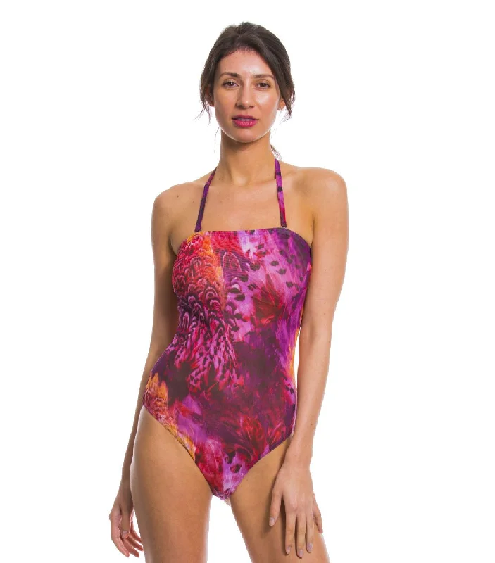 Loyalty Reward Purple Amalfi Tan Through Tube Swimsuit