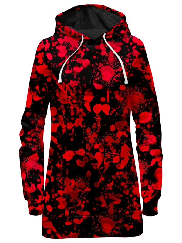 Extra Discounts Bloody Black Hoodie Dress