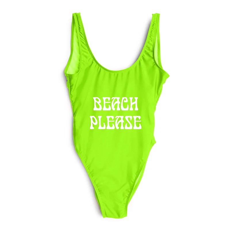Great Bargains BEACH PLEASE // NEW FONT [SWIMSUIT]