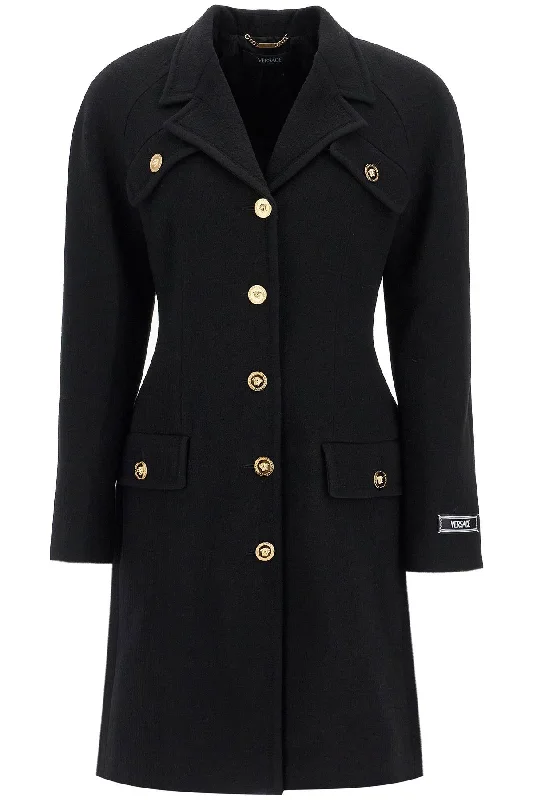 Year-End Sale raglan crepe coat 1015741 1A10943 BLACK