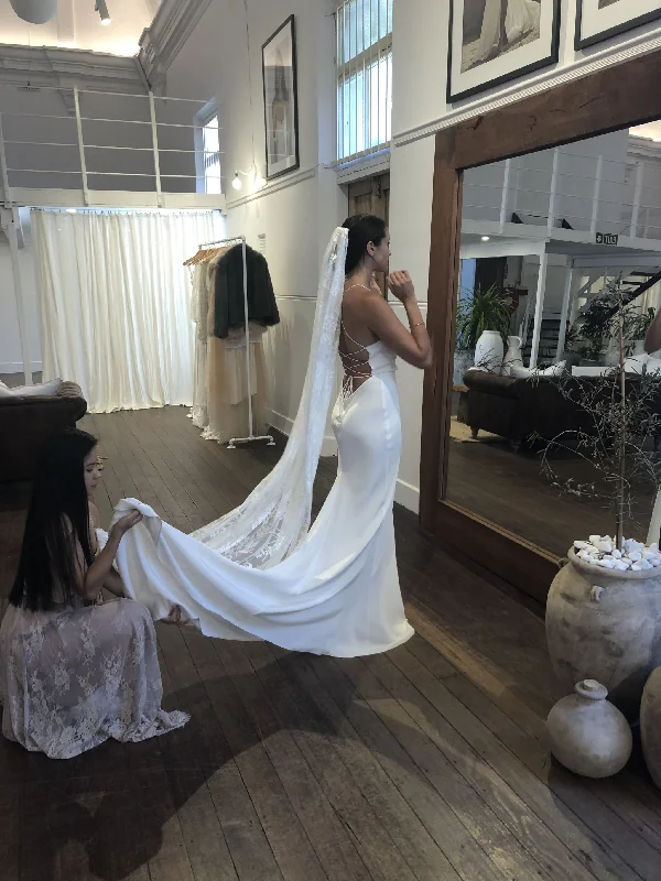 Steals and Deals Grace Loves Lace Honey Silk Gown