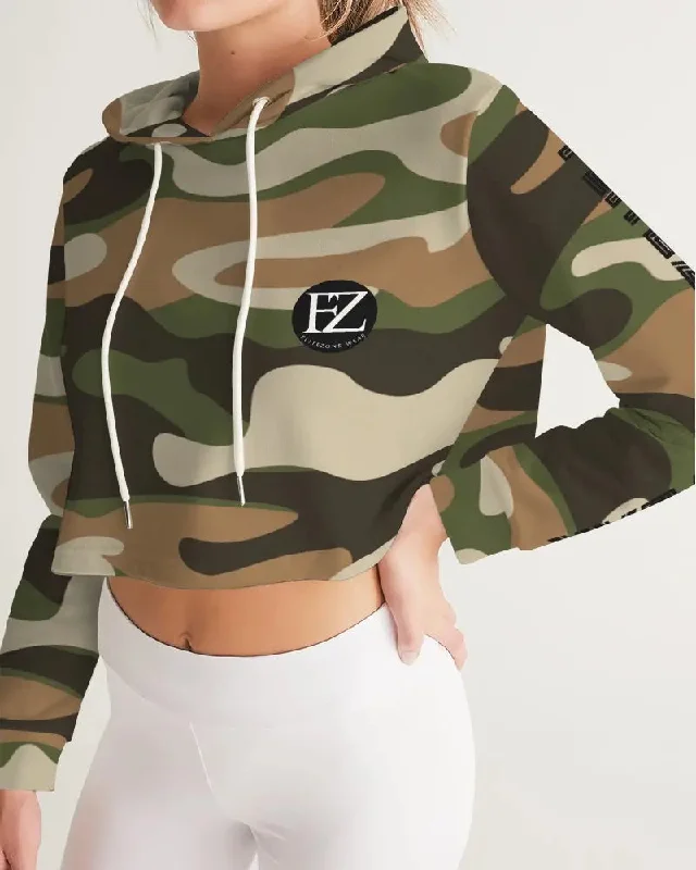 Mega Deal ARMY FLITE Women's Cropped Hoodie