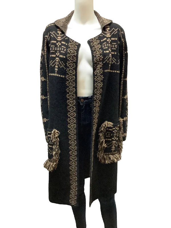 Sale Event Cocogió Tan and Black Cardigan Size: S