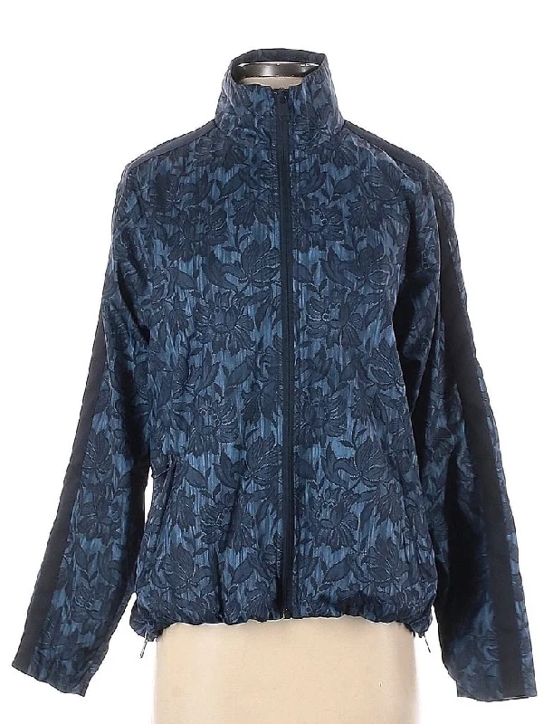 Must-Have Deals Athleta Navy Floral Full-zip Rain Jacket Size XS - Runs big MSP$149