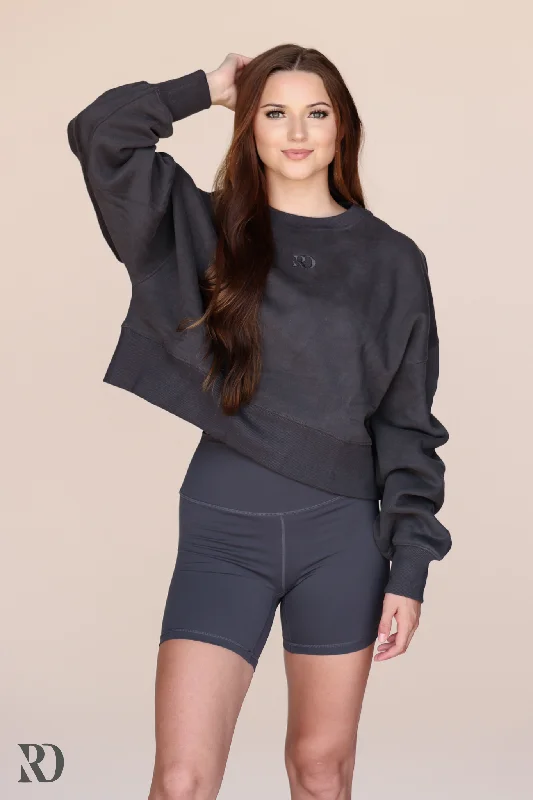 Price Rollback CHARCOAL WARMUP PULLOVER | RD ESSENTIALS
