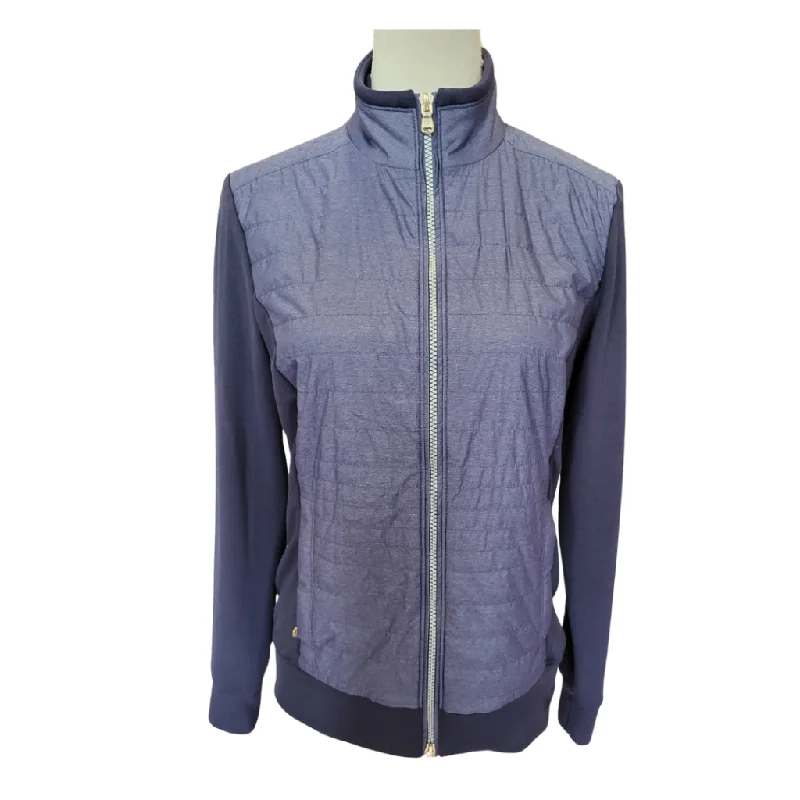 Price Drop Fairway & Greene Navy Augusta Full Zip Jacket w/ Logo Size M MSP$218