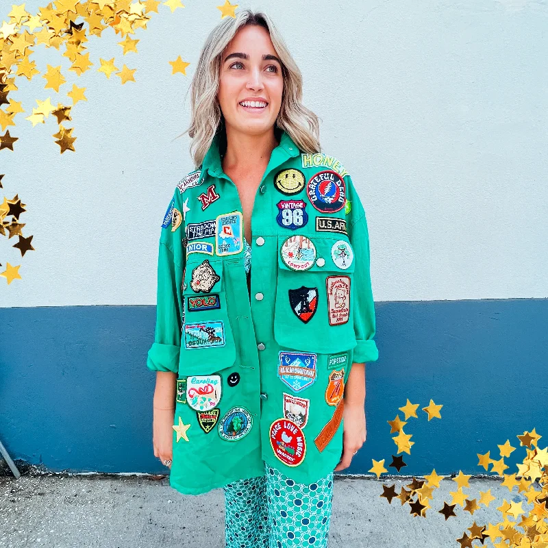 Discount Mania All Patched Up Jacket