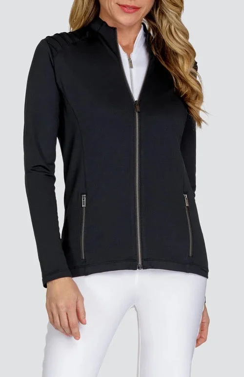 Amazing Deals New Tail Activewear Women's Siona Golf Jacket -Onyx MSP$106
