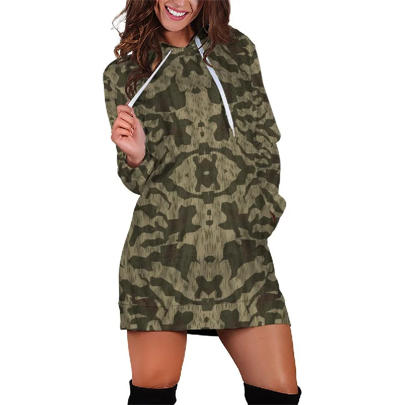 Can't Be Beat Splinter B Luftwaffen-Splittertarnmuster German WWII Camouglage Patterns Dress Hoodie Can't Be Beat Splinter B Luftwaffen-Splittertarnmuster German WWII Camouglage Patterns Dress Hoodie