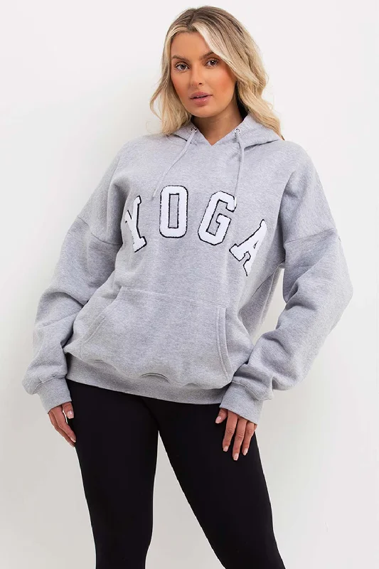 Closeout Yoga Hoodie Grey