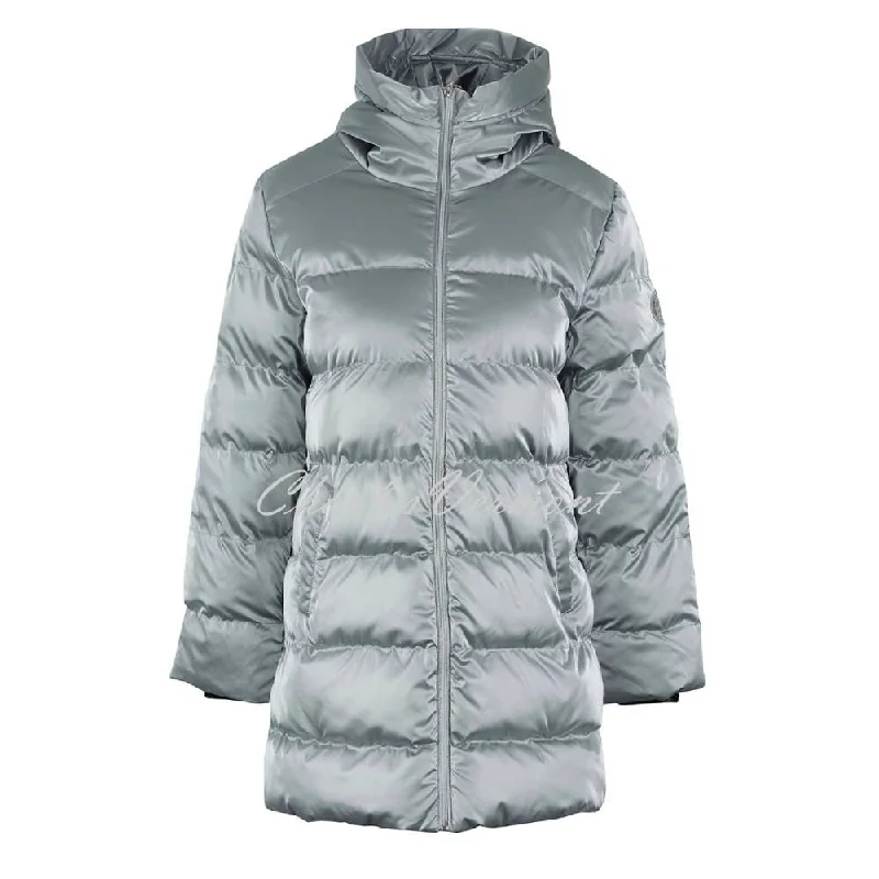 Great Deals Dolcezza Padded Coat - Style 72810 (Silver)