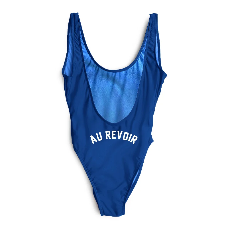 Can't Be Beat AU REVOIR // BUTT PRINT // BONJOUR // PRINT ON FRONT [SWIMSUIT]