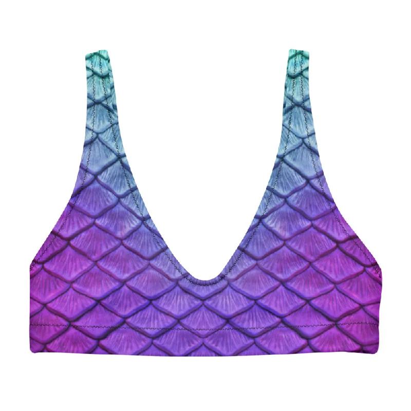 Fantastic Deals Island Iris Recycled Padded Bikini Top