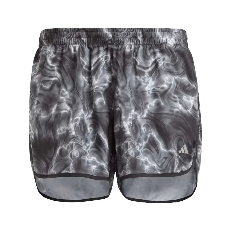 New Markdowns adidas - Women's Marathon 20 Allover Print 4 Inch Shorts (IL1665-4IN)