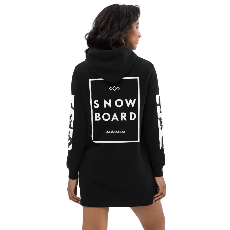Discount Mania Amanda Hoodie dress - Snowboard