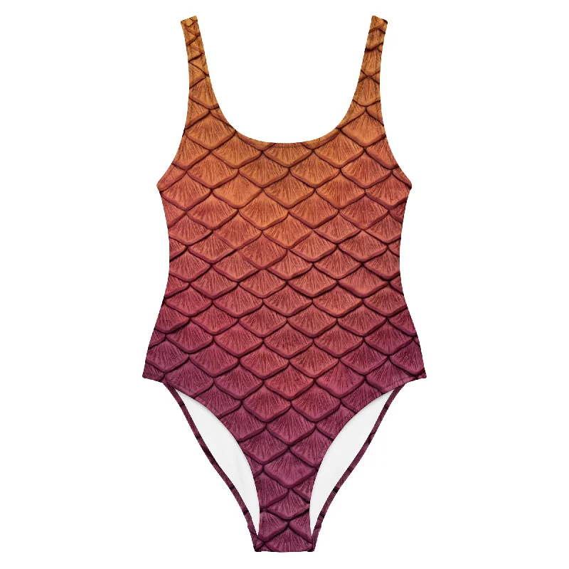 Bargain Bin Harvest Moon One-Piece Swimsuit