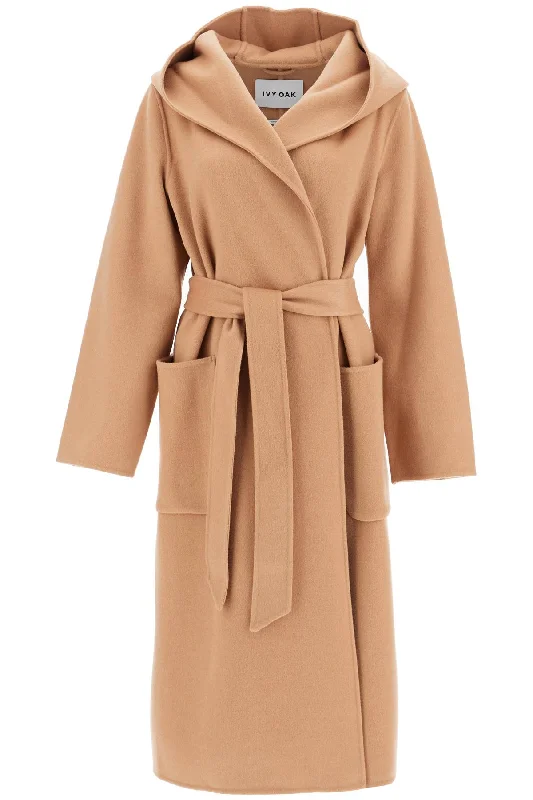 Price Cut celia edie hooded coat IO1123F1111 GOLDEN CAMEL