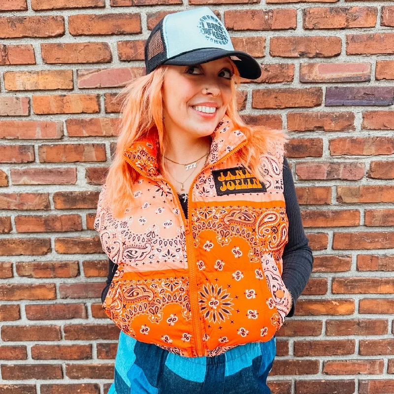 Today Only Western Cropped Puffer Vest