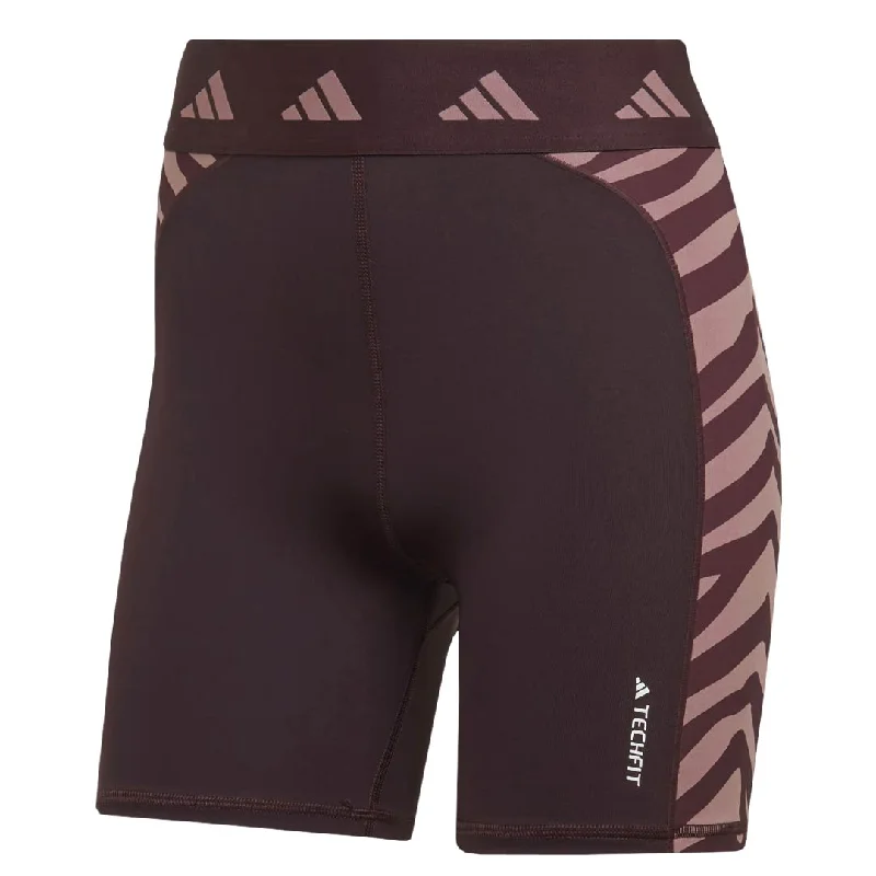 Sale Event adidas - Women's Hyperglam Techfit Zebra High-Waisted Short Legging (IB3611)