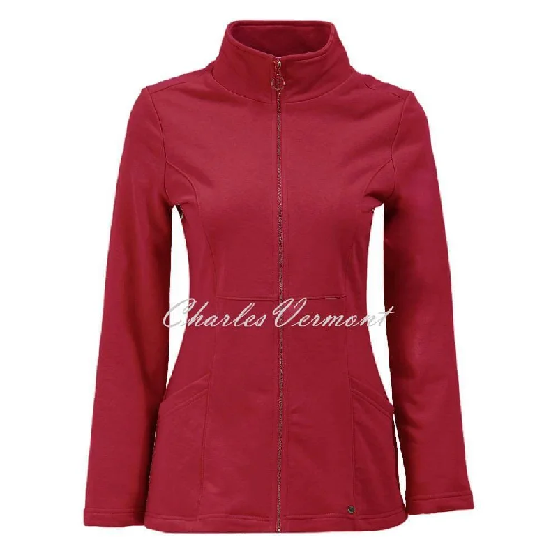 Factory Direct Sale Dolcezza Zip Jacket - Style 72195 (Red)