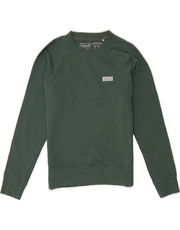 Clearance Event PATAGONIA Womens Oversized Regular Fit Sweatshirt Jumper UK 10 Small Green Clearance Event PATAGONIA Womens Oversized Regular Fit Sweatshirt Jumper UK 10 Small Green