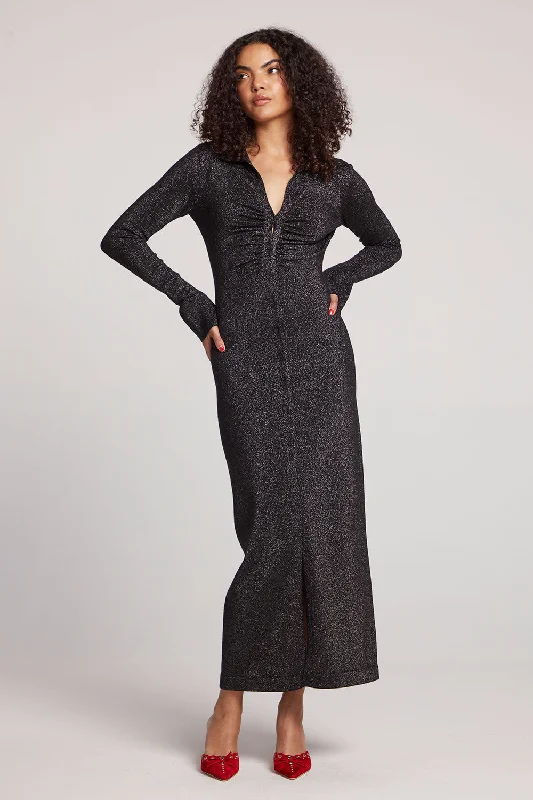 YEAR-End Sale Fawn Licorice Maxi Dress