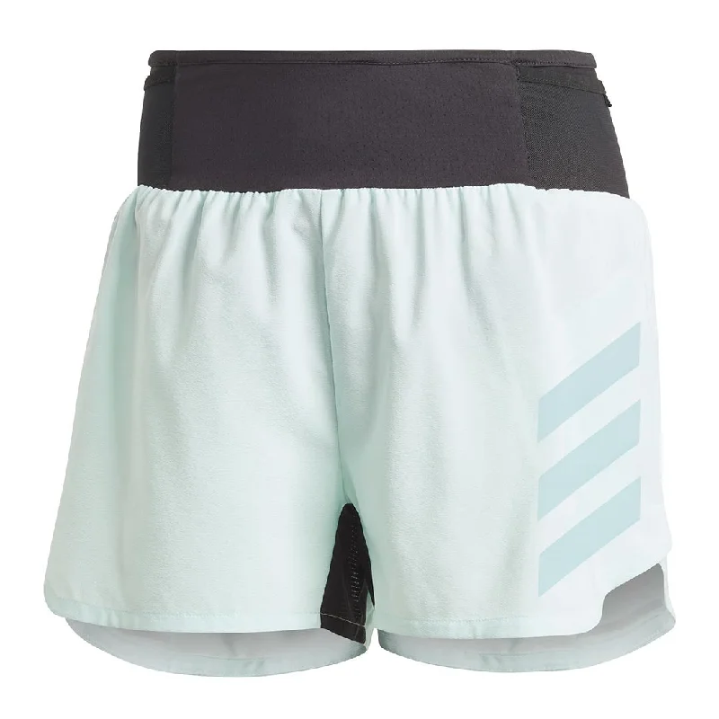 Steals and Deals adidas - Women's Terrex Agravic Trail Running 3 inch Shorts (HZ6281-3IN)