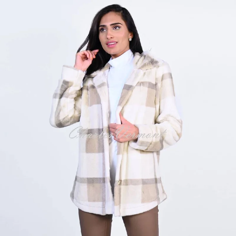 Blowout Deals Frank Lyman Faux Fur Jacket - Style 223708U