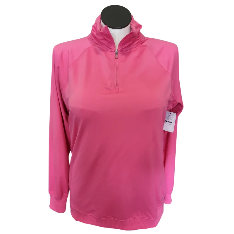 Quick Sale Izod Pink Women's Golf Pullover Size XL
