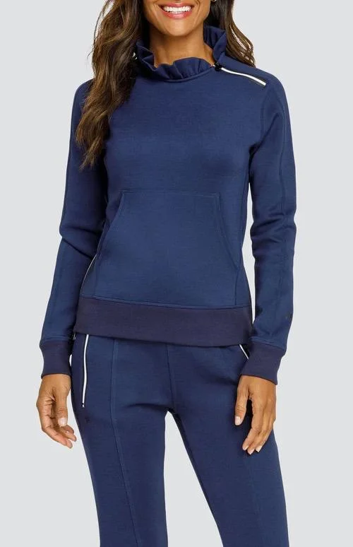Daily Deals New Tail Activewear Condoleezza Navy Pullover