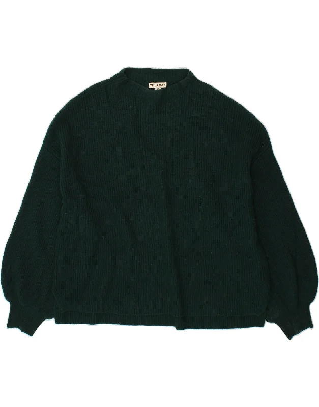 Customer Appreciation Sale WHISTLES Womens Oversized Turtle Neck Jumper Sweater UK 14 Medium Green Customer Appreciation Sale WHISTLES Womens Oversized Turtle Neck Jumper Sweater UK 14 Medium Green